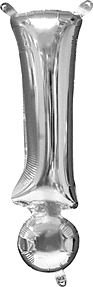 16" Air-Filled - Silver "!"