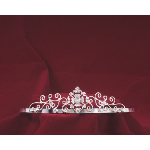 Rhinestone Headband - Silver