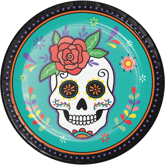 Dia De Muertos - Lunch Plates 8ct