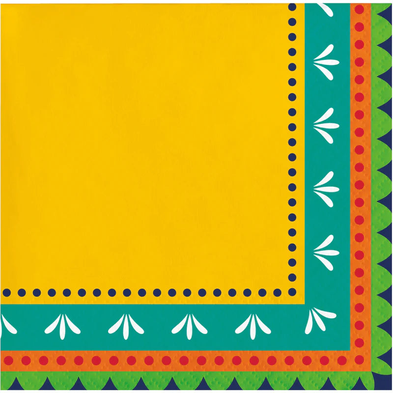 Beverage Napkins - Fiesta Pottery 16ct.