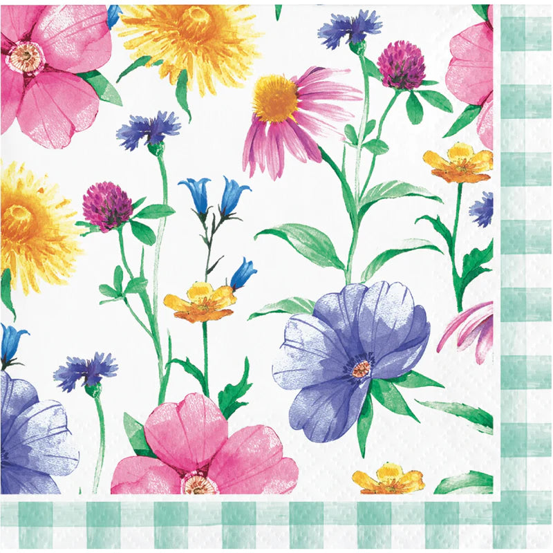 Beverage Napkins - Bunny and Blooms 16 ct.