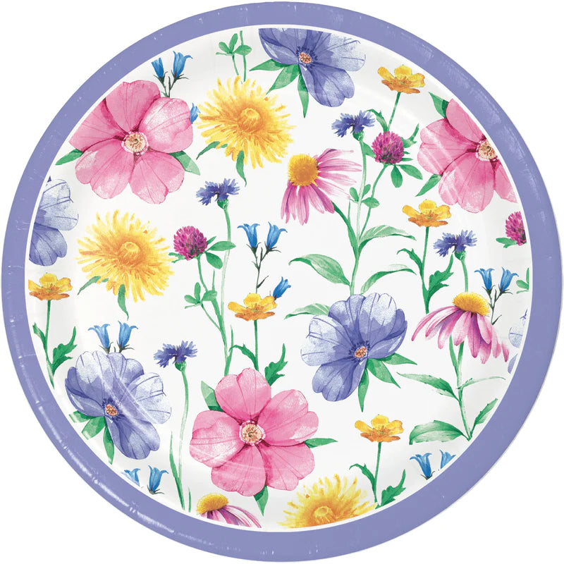 Dessert Plates - Bunny and Blooms 8 ct.