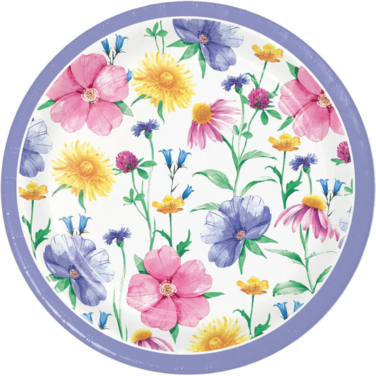 Dessert Plates - Bunny and Blooms 8 ct.