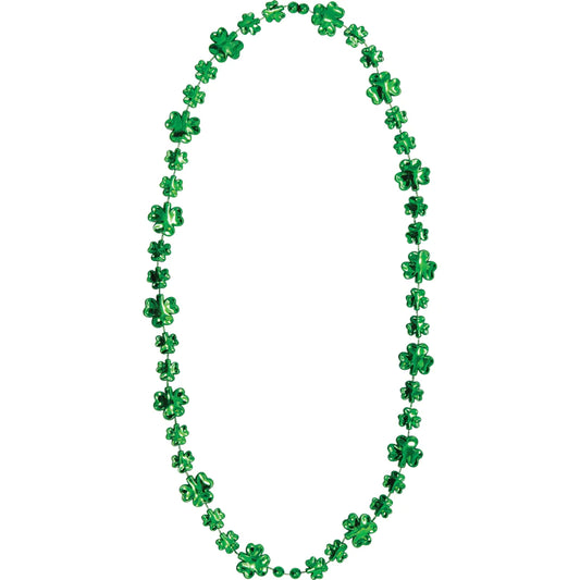 Shamrock Bead Necklace - 3 ct.