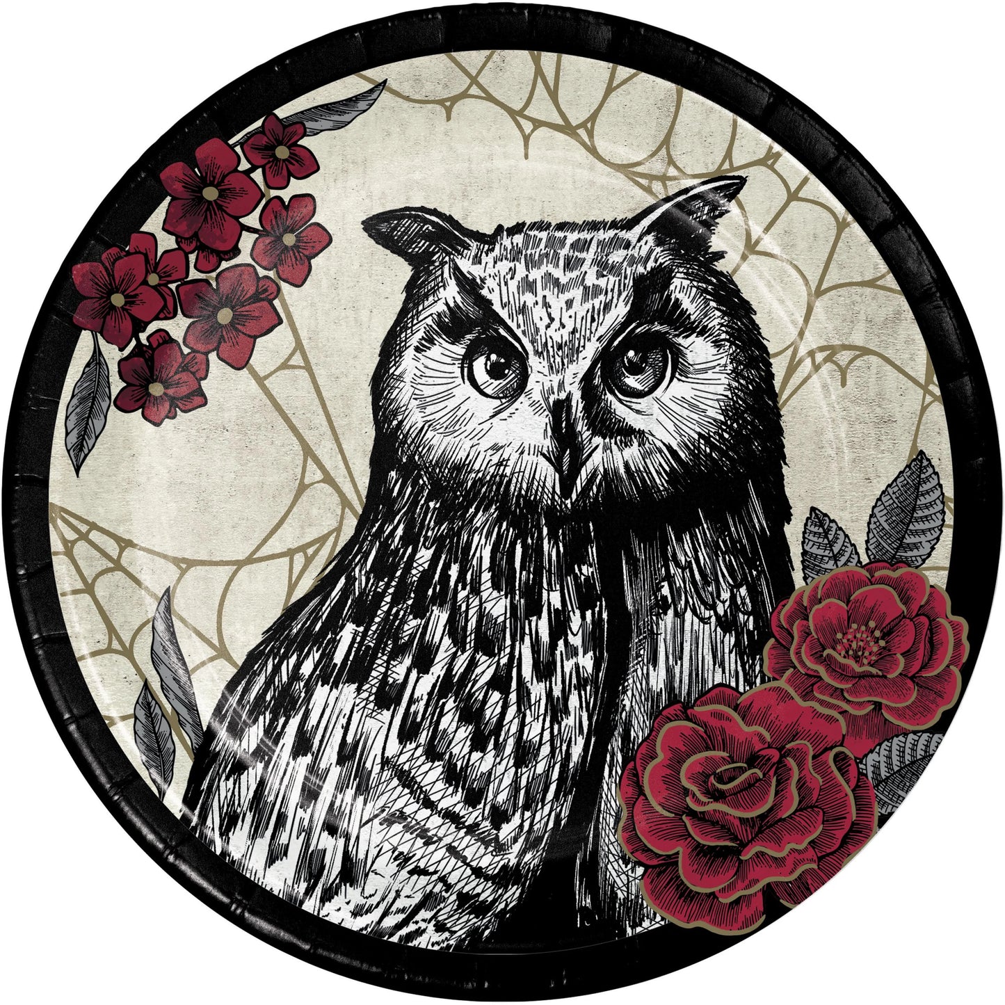 Dessert Plates - Creepy Characters 8ct.