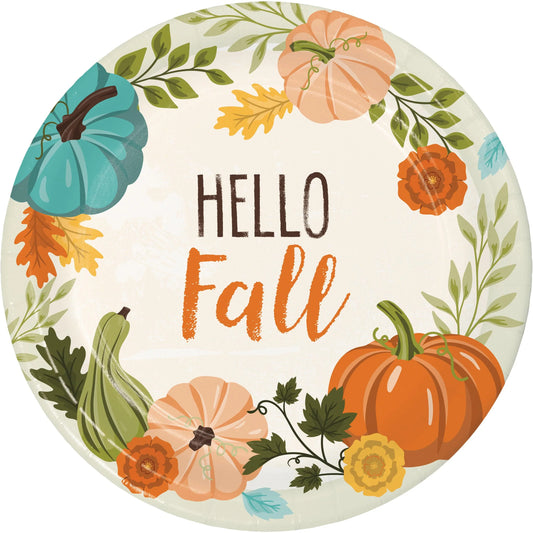 Hello Fall - Lunch Plates 8ct.
