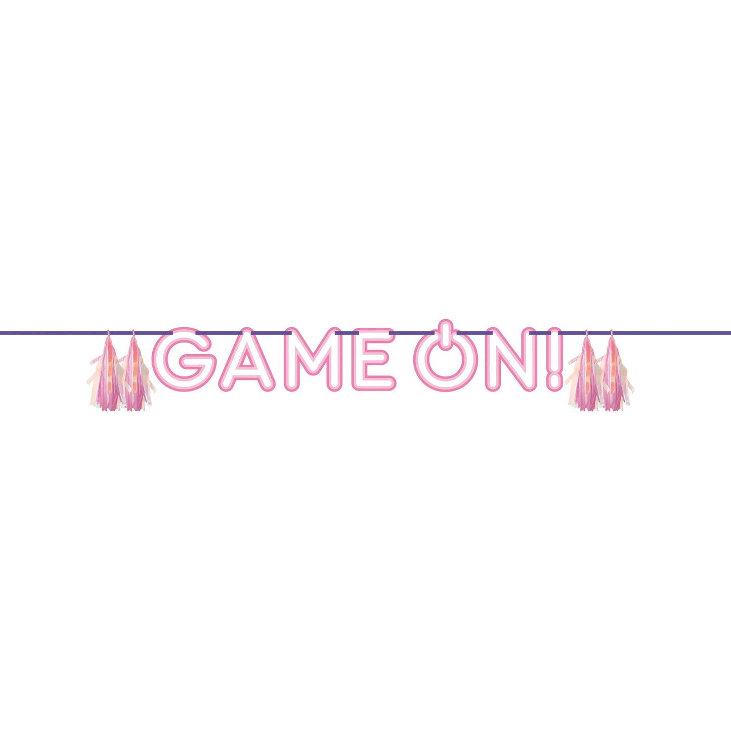 Letter Banner with Tassels - Digital Game