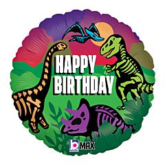 18" Mylar - Jurassic Birthday