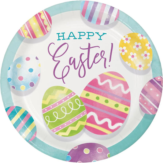 Dessert Plates - Eggciting Easter 8 ct.