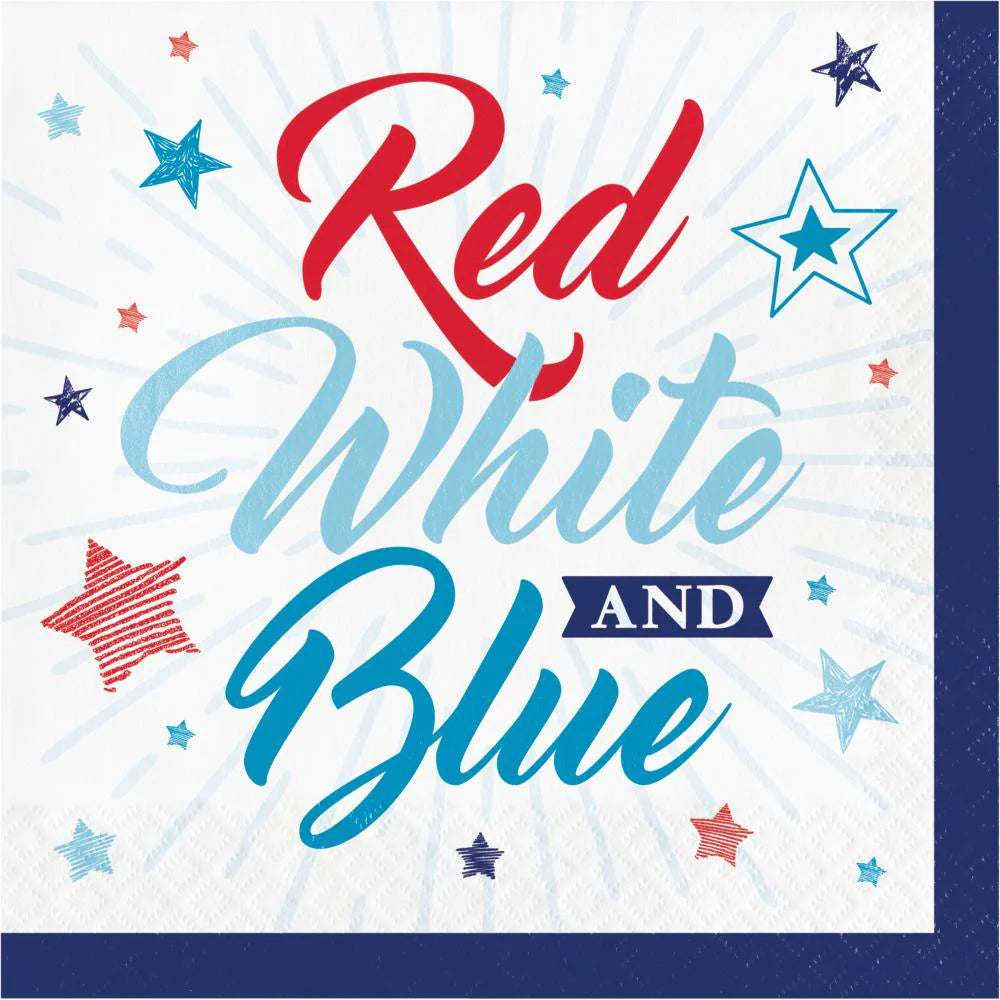 Lunch Napkins - Patriotic Party 16ct.