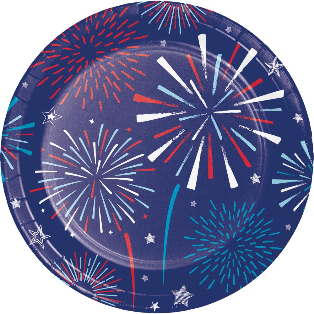 Lunch Plates - Patriotic Party 8ct.