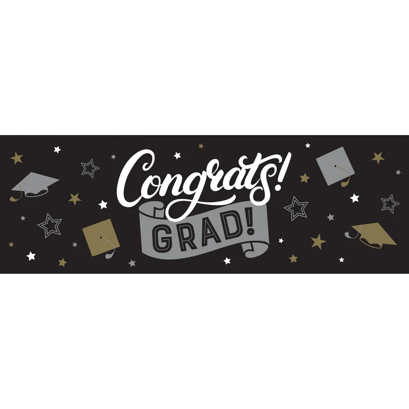 Giant Party Banner - Grad Glamour
