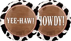 17" Mylar - Yee-Haw/Howdy