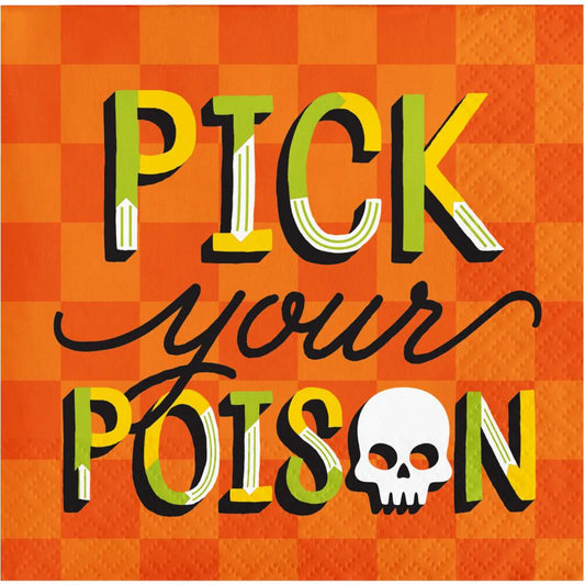 Pick Your Poison - Beverage Napkins 16ct