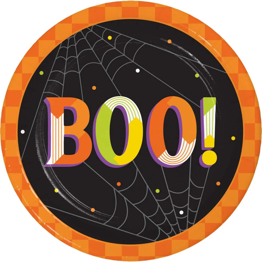 Retro Halloween - Dessert Plates 8ct