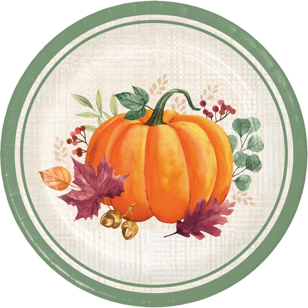 Harvest Wishes - Dessert Plates 8ct