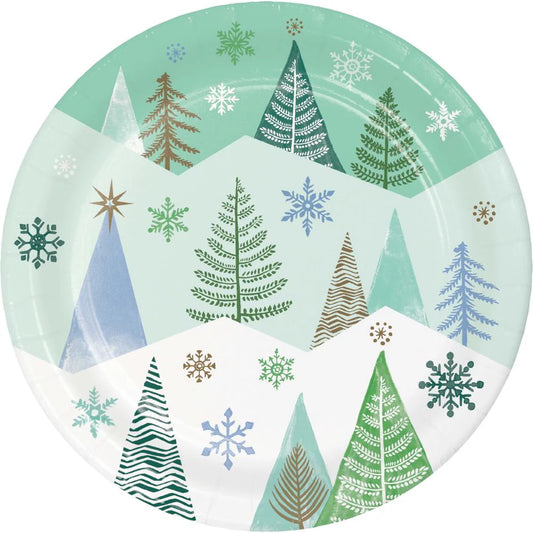 Winter Wonderland - Lunch Plates 8ct