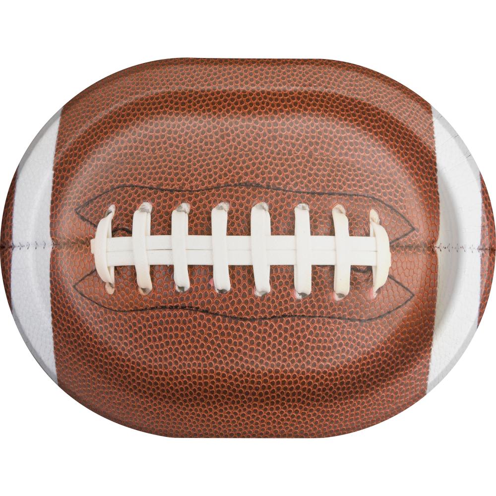 Touchdown Time - Oval Platters 8ct