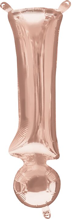 16" Air-Filled - Rose Gold "!"