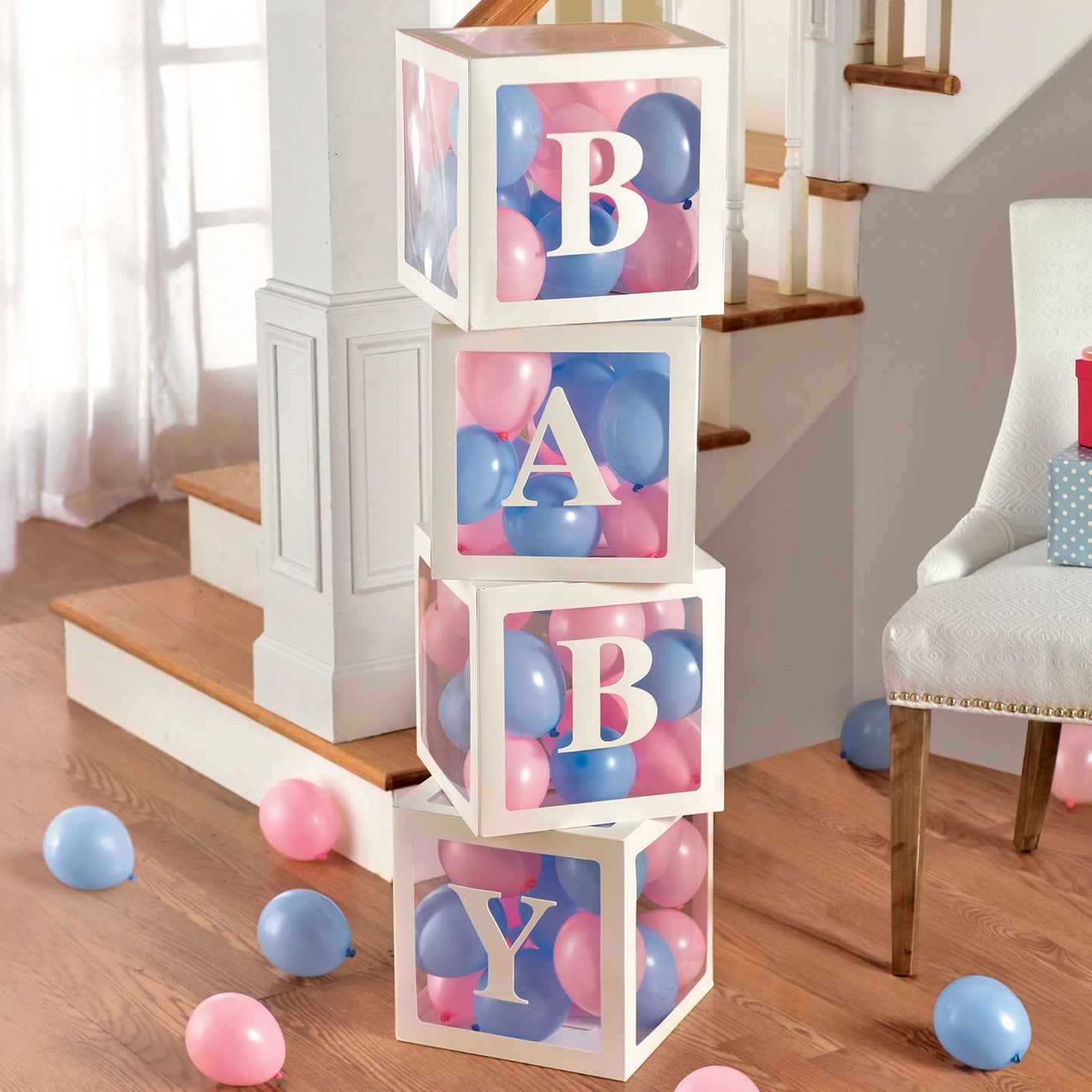 Baby Shower - Pop Up Baby Blocks