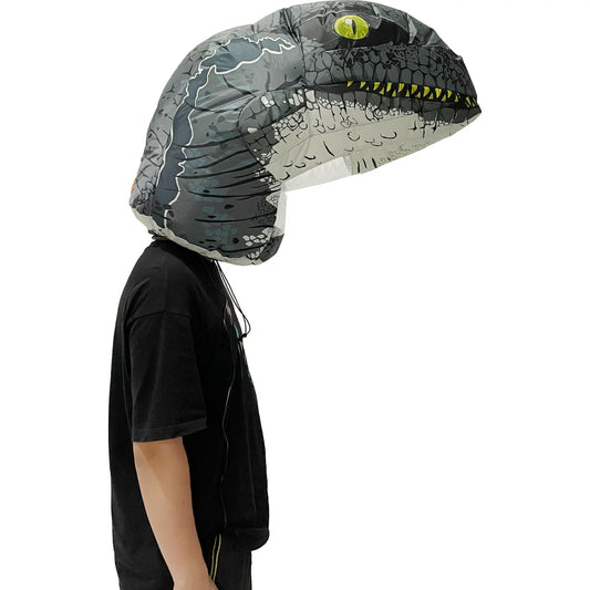 Inflatable Head - Grey Raptor