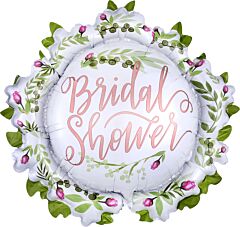 30" Supershape Mylar - Love & Leaves Bridal Shower
