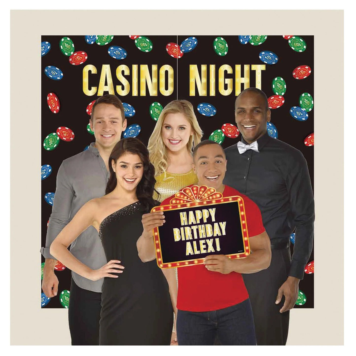 Casino Night - Photo Booth Kit