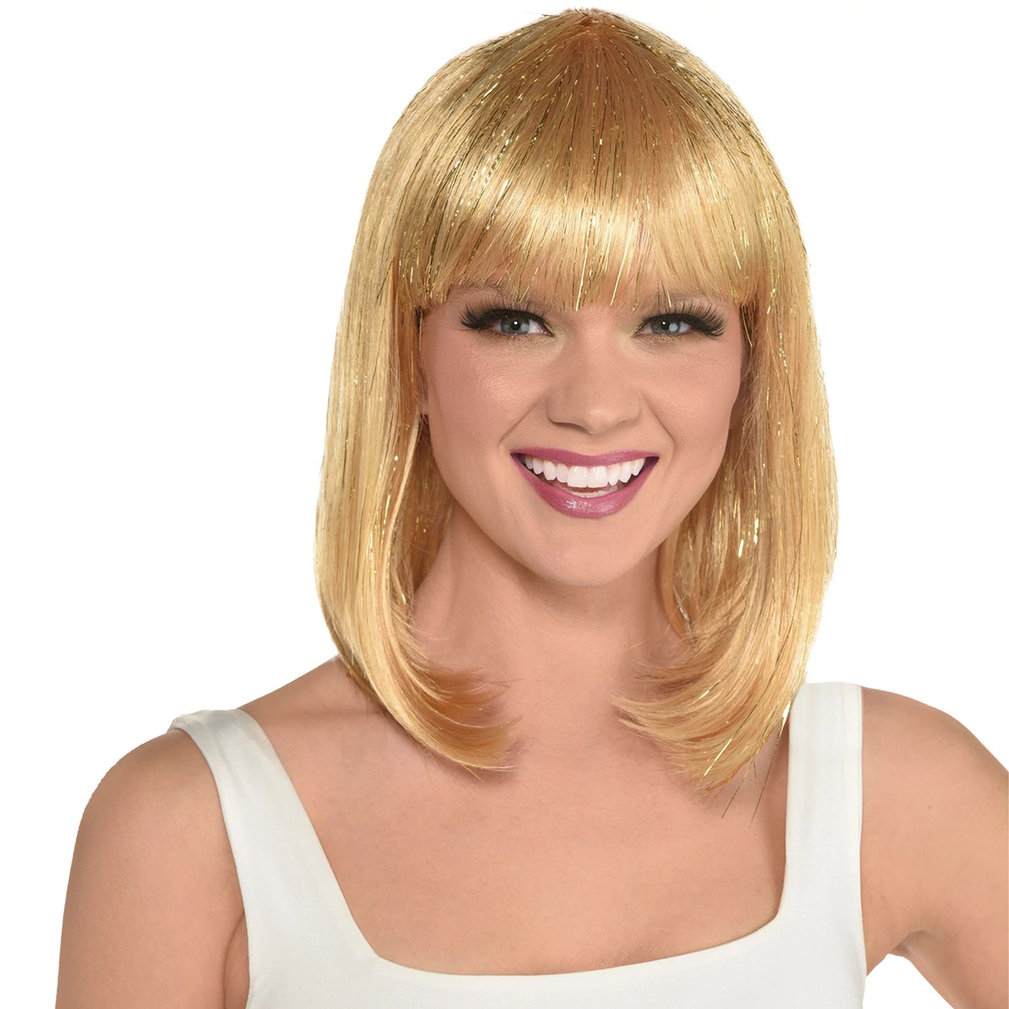 Long Bob Wig - Gold