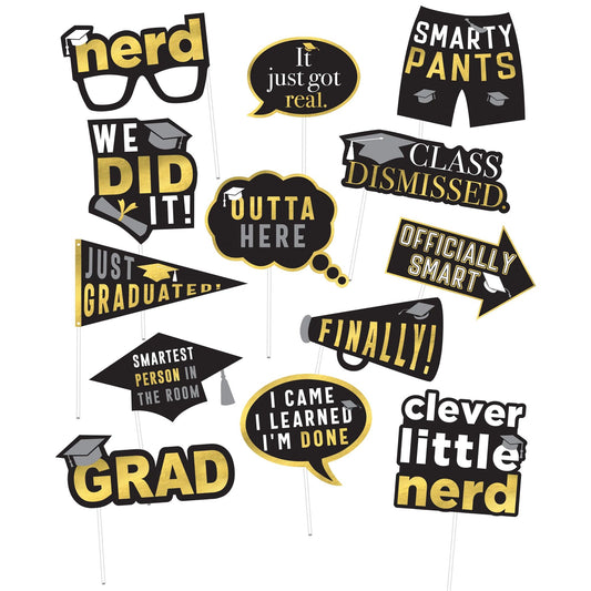 Grad Hot-Stamped Photo Props