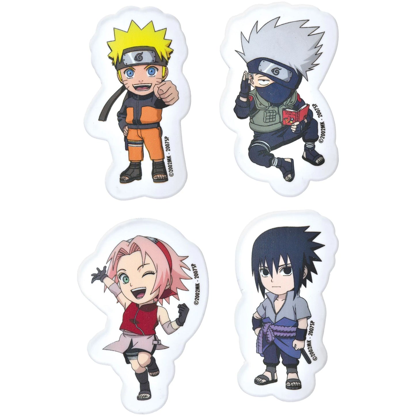 Naruto - Shaped Erasers