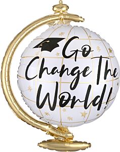 23" Supershape Mylar - Go Change the World