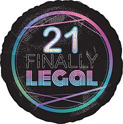 18" Mylar - Finally 21