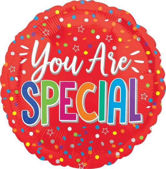 17" You Are Special Red