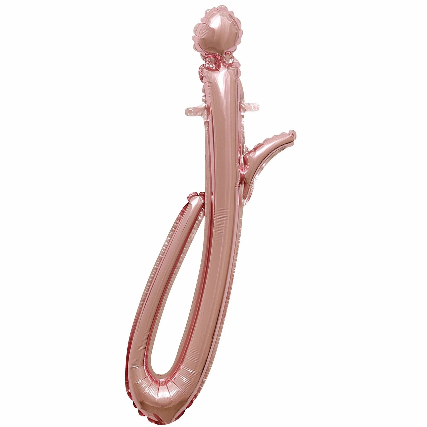 16" Air-Filled - Script Rose Gold Letter "j"