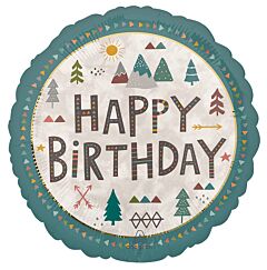 28" Jumbo Mylar - Wilderness Birthday