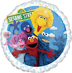 17" Mylar - Sesame Street