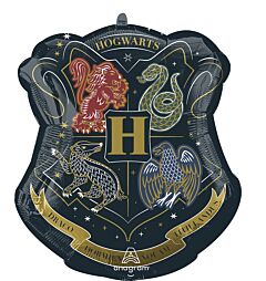 22" Supershape Mylar - Harry Potter Hogwarts Crest