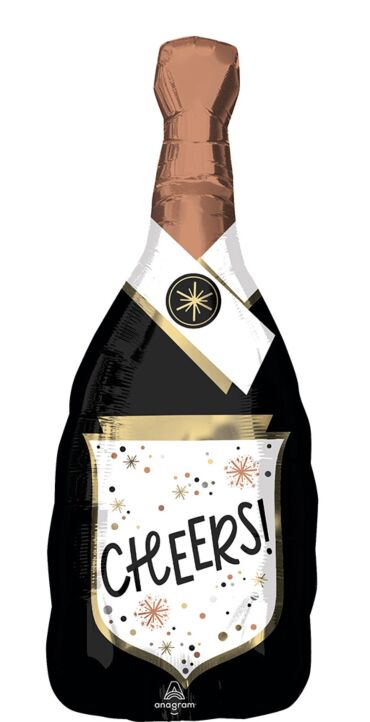Cheers Confetti Bubbly Bottle - 36"