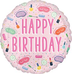 17" Mylar - Spa Party