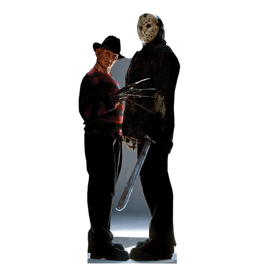 Cardboard Cutout - Freddy vs Jason