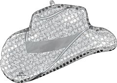 33" Supershape Mylar - Disco Western Hat