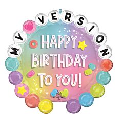 26" Super Shape Mylar - Friendship HBD