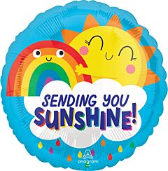 17" Mylar - Sending You Sunshine