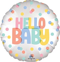 18" Mylar - Satin Modern Baby