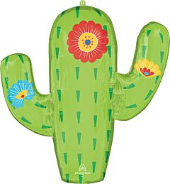 28" Supershape Mylar - Fiesta Cactus