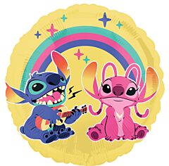 17" Mylar - Stitch & Angel