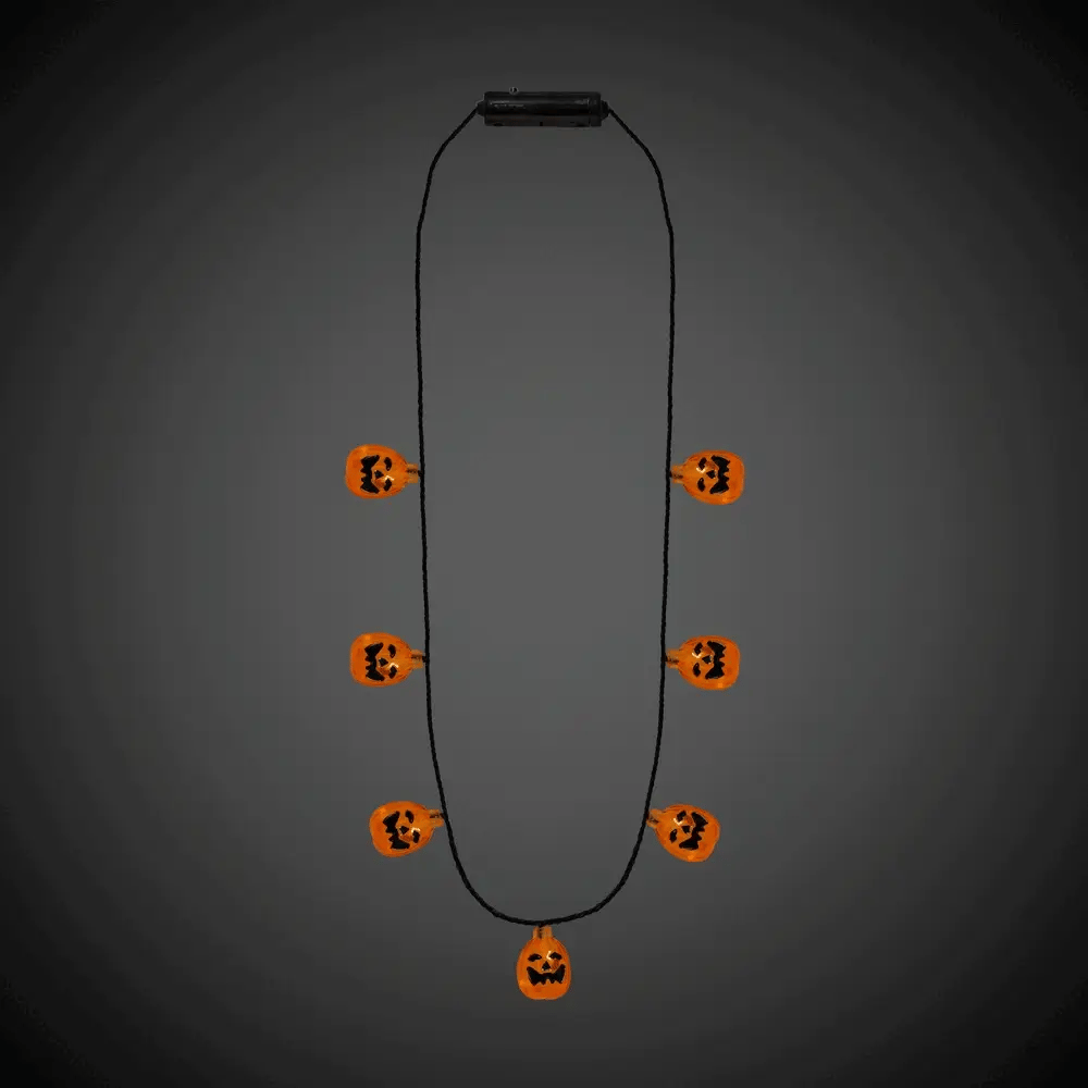 Pumpkin LED Necklace