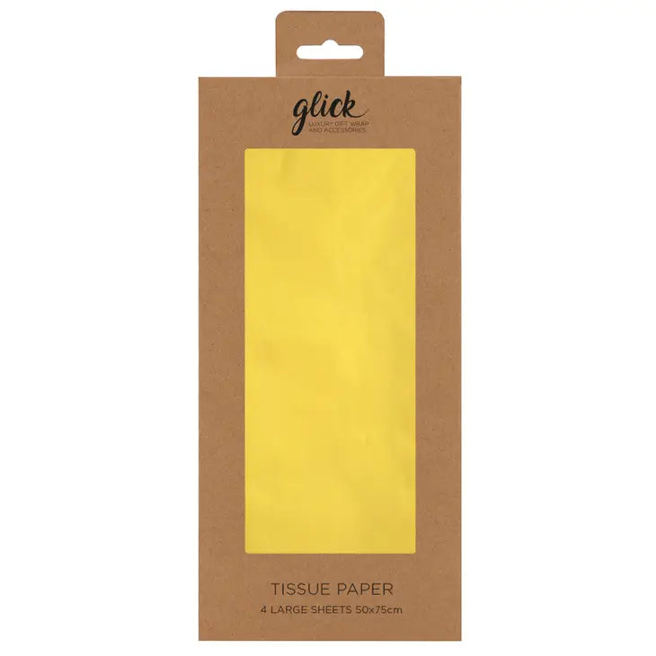 Tissue Paper - Yellow