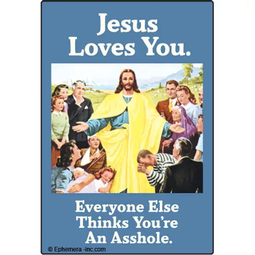 Magnet - Jesus Loves You