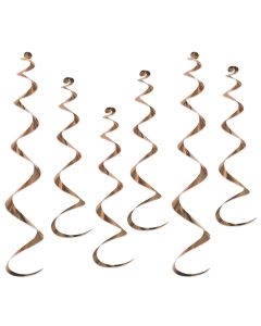 Metallic Whirls - Rose Gold 6ct